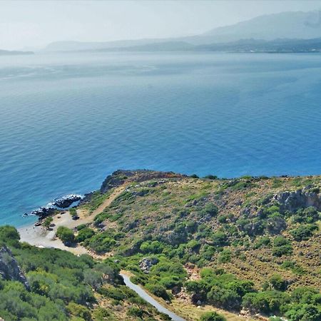 Villa Akrolithos With Private Pool Chania  Buitenkant foto