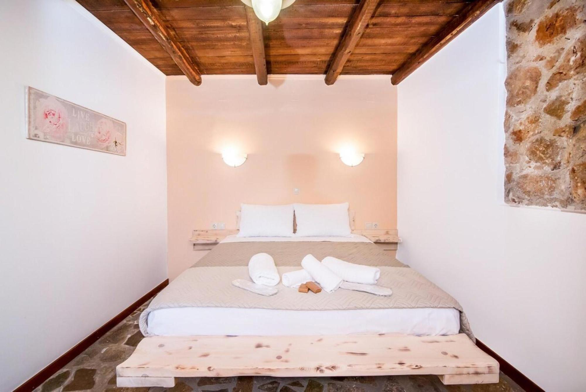 Villa Akrolithos With Private Pool Chania  Buitenkant foto