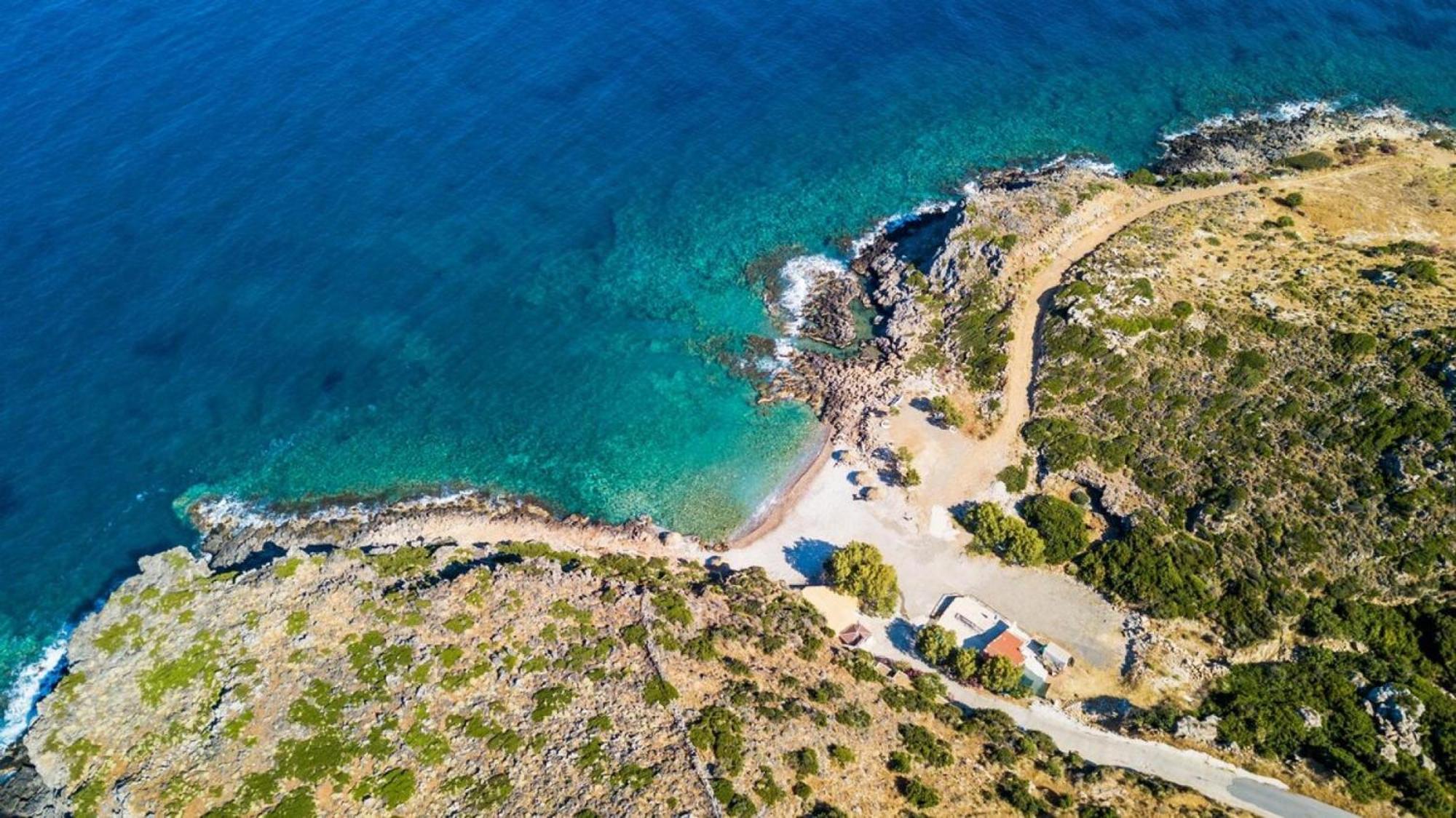 Villa Akrolithos With Private Pool Chania  Buitenkant foto